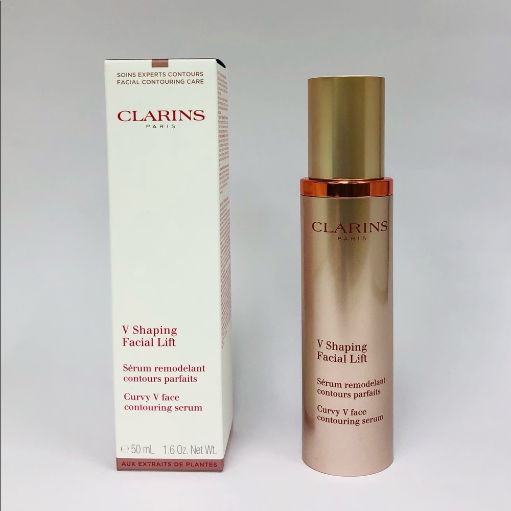 Clarins- V Shaping Facial Lift Serum 1.6oz/50ml VERY FRESH BATCH NIB